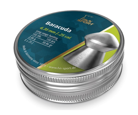 Пульки HN Baracuda к.6,35мм, 2,01г, 150шт./уп.