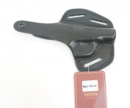 VEKTOR Кобура поясная из натуральной кожи для «ПМ» с фиксацией оружия через курок