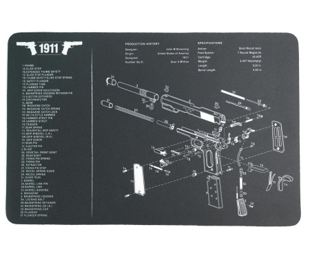 Коврик для чистки Colt 1911