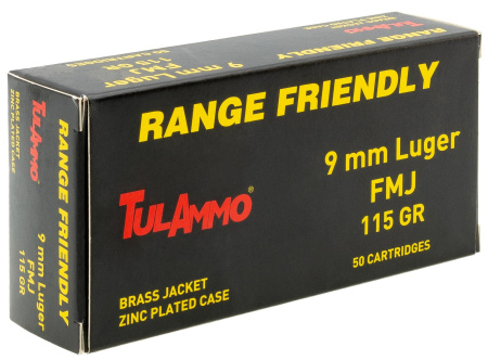 Патрон 9х19 Люгер ТПЗ г.ст.оц./об лат. 115 гр