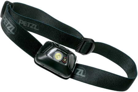 Фонарь налобный PETZL TACTIKKA + черн.