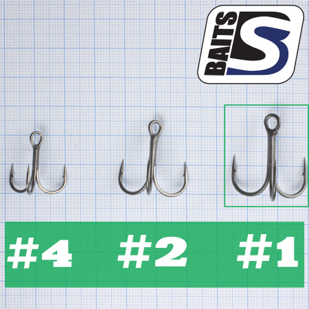 Тройник BS Baits ST-36 TF №1 (5шт)