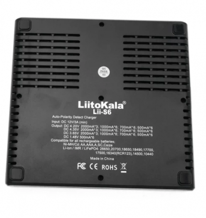 Зарядное устройство LiitoKala Lii-S6