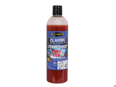 Высокоатрактивный сироп Classic - Liquid Syrup - 500ml - Spicy Fish