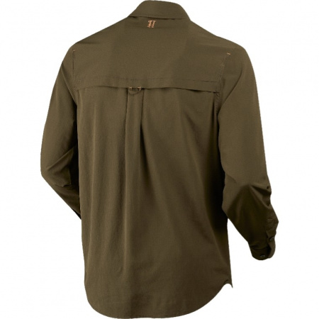 Рубашка муж. Herlet tech L/S roll sleeve shirt Willow green