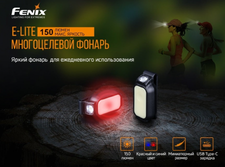 Набор Fenix HM70R + E-LITE