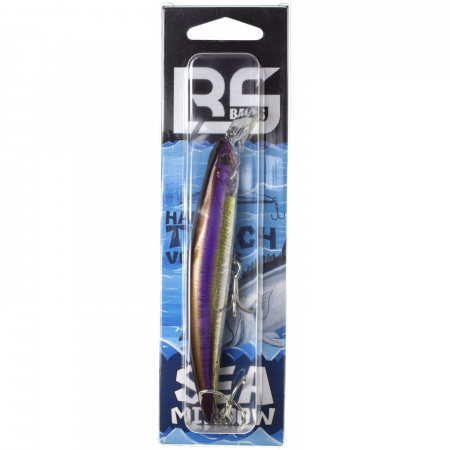 Воблер BS Baits SEA WOLF 110 Sinking 27g, rainbow