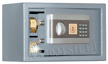 Шкаф металлический усиленный сейфового типа AS2031SH.EL цвет серый