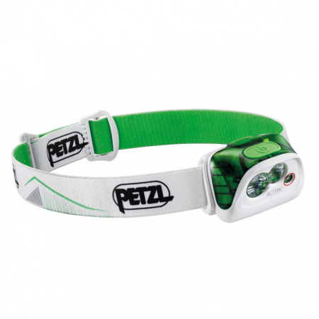 Фонарь налобный PETZL ACTIK зелен.