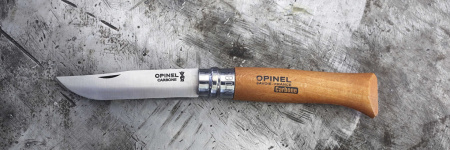 Нож Opinel серии Tradition №08, клинок 8,5см., углеродистая сталь, рукоять - бук