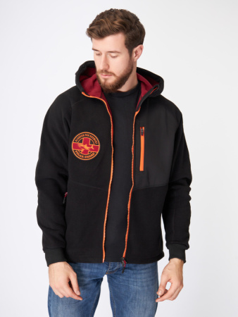 Куртка флисовая windstopper Polar Shark черный