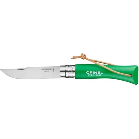 Нож Opinel №7 Trekking нержавеющая сталь, зелёный