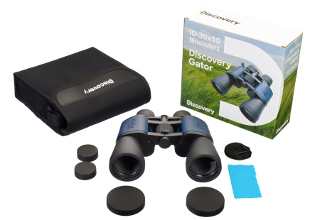 Бинокль Levenhuk Discovery New Gator 10–30x50