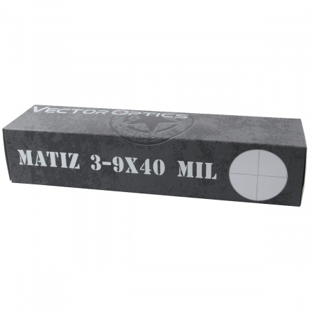 Прицел оптический Vector Optics 25.4мм SFP Matiz 3-9x40