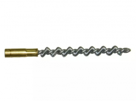 Ершик спиральный стальной калибр 5,6 внутренняя резьба KD-002