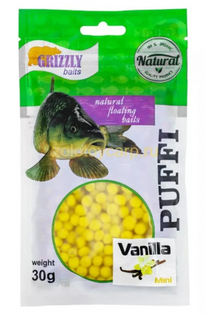 Воздушное пенотесто PUFFI Grizzly baits (Ваниль)