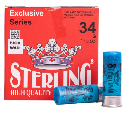 Патрон STERLING 12/70 Bior №5 34 гр.