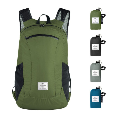 Рюкзак Naturehike 18L NH17A012-B Ultra-Light компактный зеленый