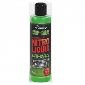 Ароматизатор жидкий ALLVEGA "Nitro Liquid Carp Caras" 250мл (КАРП, КАРАСЬ)