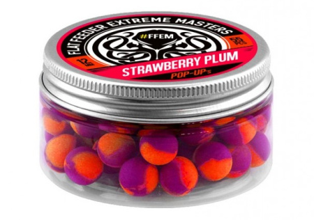 Бойлы FFEM Pop-Up Strawberry Plum 12mm