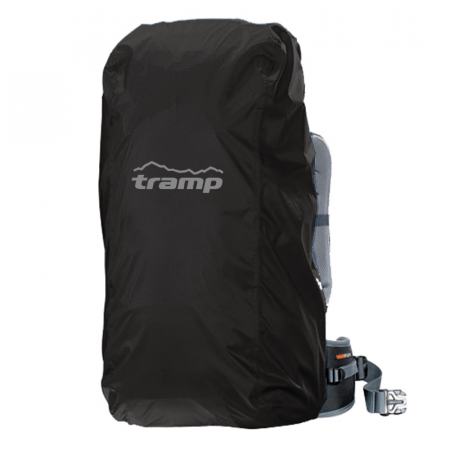 Накидка на рюкзак M (30-60l) Tramp (черный)