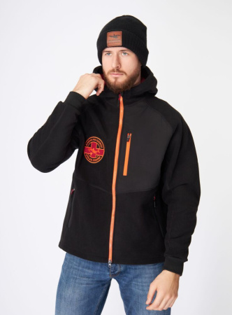 Куртка флисовая windstopper Polar Shark черный