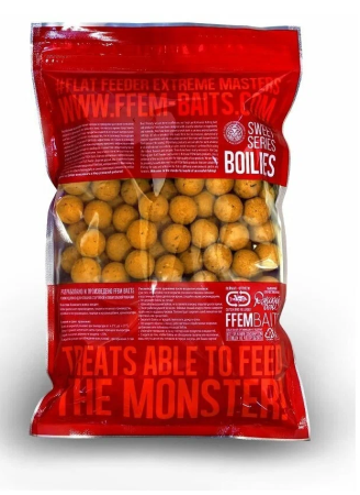 Бойлы FFEM Super Jam Boilies Pineapple 20mm