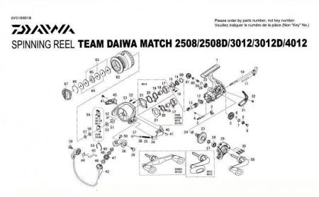 Катушка TD Match 2508