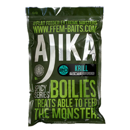 Бойлы FFEM Ajika Boilies Krill 20mm