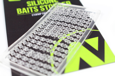 Стопор силиконовый VN Tackle silicone baits stopper Medium (прозрачный)