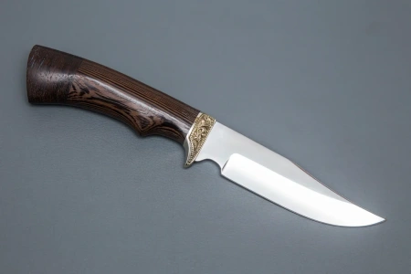 Нож Юнкер, кован.ст.95х18,венге, литье