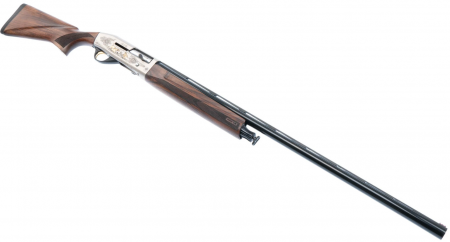 Ружье ATA Neo12 R Nickel Deluxe (орех 2,5 кл., гравировка позол., кейс), 12/76, 760 мм
