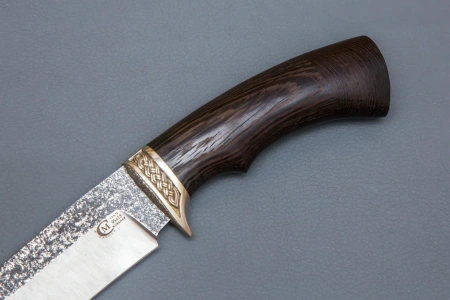 Нож Скиф, кован.ст.95х18 со следами ковки, венге, литье