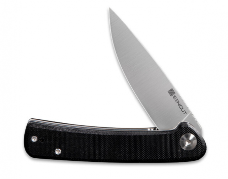 Складной нож SENCUT Neches 10Cr15CoMoV Steel Satin Handle G10 Black