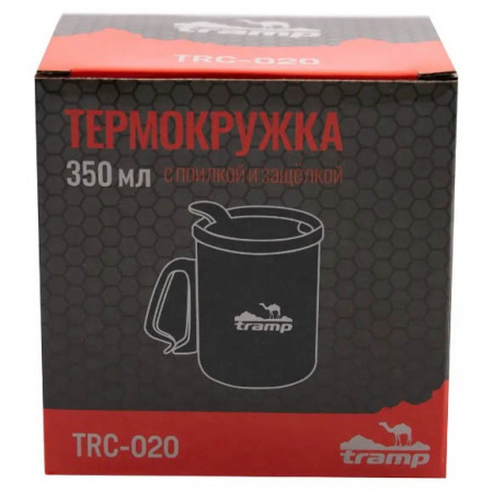 Tramp термокружка с поилкой и защёлкой TRC-020.12, оливковый