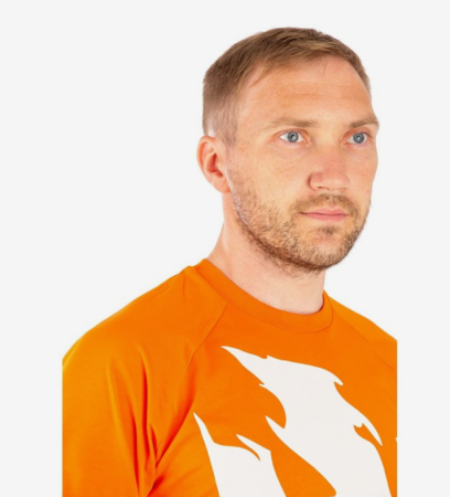Футболка PRIDE Claws (хлопок, оранжевый)