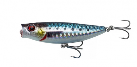 Воблер Savage Gear 3D Minnow Pop Walker F55мм 6,0гр Sardine PHP