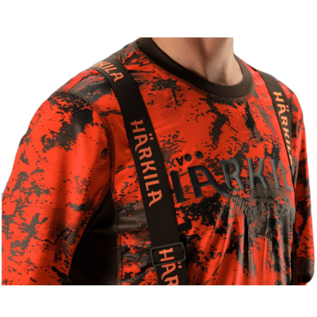 Лонгслив HARKILAWildboar Pro L/S T-shirt AXIS MSP®Orange Blaze/Shadow brown