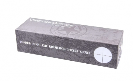 Оптический прицел 30мм SFP Grimlock 1-6x24 GenII