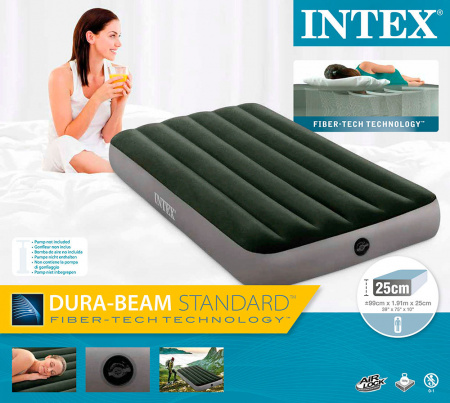 Матрас кемпинговый INTEX Prestige Downy Bed 99х191х25 см