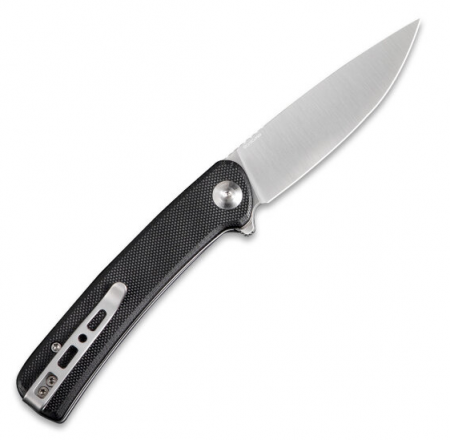 Складной нож SENCUT Neches 10Cr15CoMoV Steel Satin Handle G10 Black