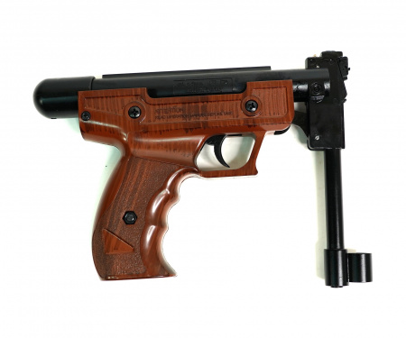 Пистолет пневм. BLOW H-01, кал.4,5 мм (пластик.имитация дерева)