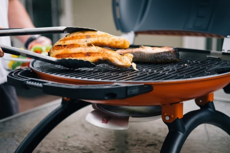 Газовый гриль O-GRILL500MT black-red