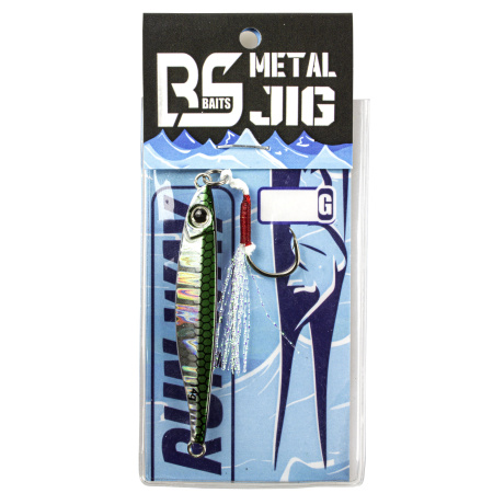 Пилькер BS Baits Runway "Fox 1AS" цв. Green. 21гр
