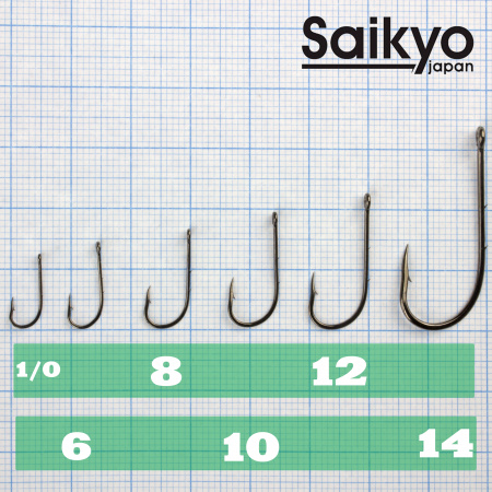 Крючки Saikyo KH-11014 BN №8 (упак. 10шт.)