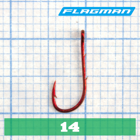 Крючок Flagman Pro  Worm №14 10шт