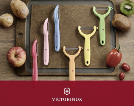 Victorinox овощечистка универсальная, светло-розовая