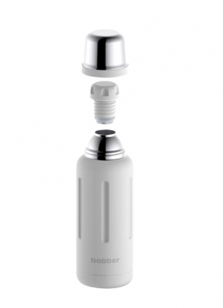 Термос Bobber Flask 1L Iced Water (белый)