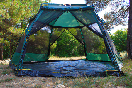 Палатка Tramp Mosquito Lux Green (V2). ПРОКАТ.