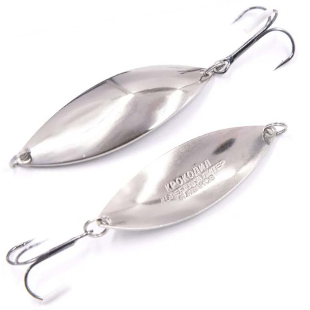 Блесна Колебалка Питер Крокодил 19гр цв. белый